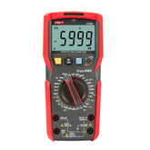 UNI-T UT89X True RMS Digital Multimeter, 6000 Count Display, NCV Zero-Line Detection, LED & Temperature Measurement, 1000V AC/DC, for Professional Electricians